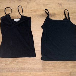 Two Black Tank Tops
